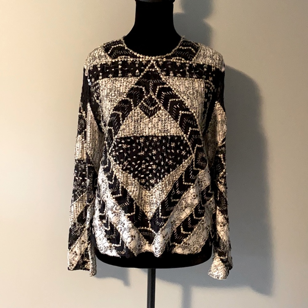 Parker Beaded Top - image 1